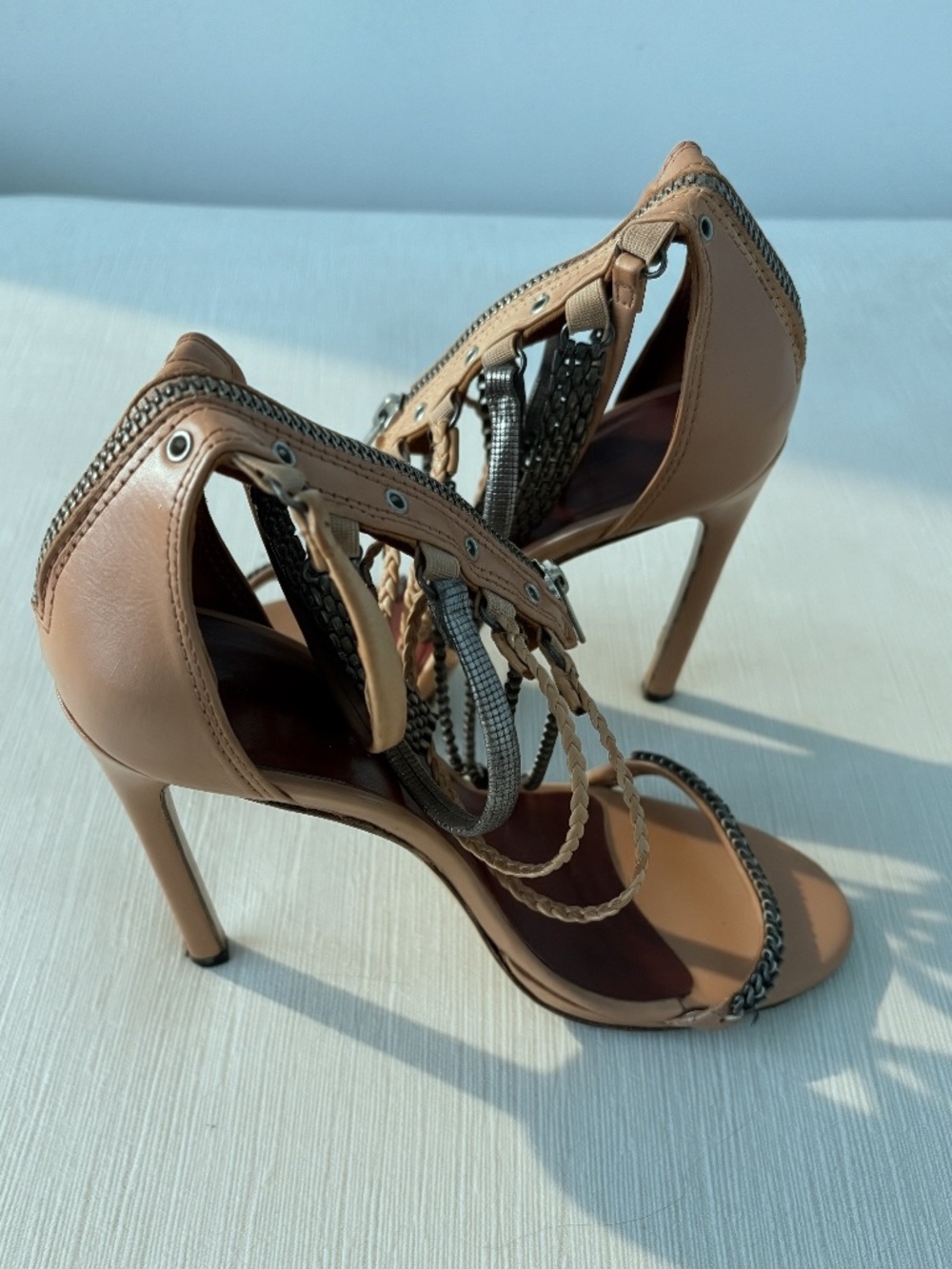 Isabel Marant Rio Chain Cage Sandals EU 38 US 7.5 - Picture 2 of 9